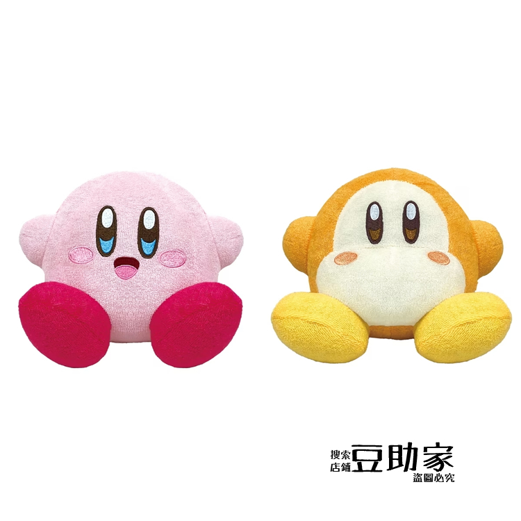 万代星之卡比Kirby瓦豆鲁迪可水洗Chibi毛绒 washable-封面