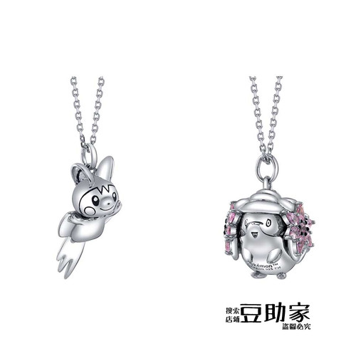 电飞鼠谢米纯银项链