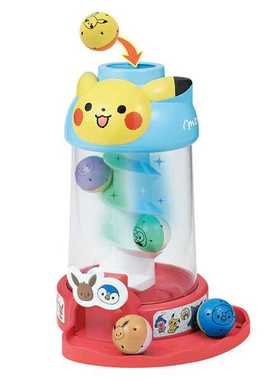 SEGA宝可梦monpoke母婴系列 婴幼儿 音效光效滚动皮卡丘塔 玩具