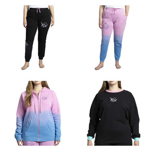 美版Lo-Fi Loungewear宝可梦中心女款慢跑裤 长袖棉毛衫 多边兽