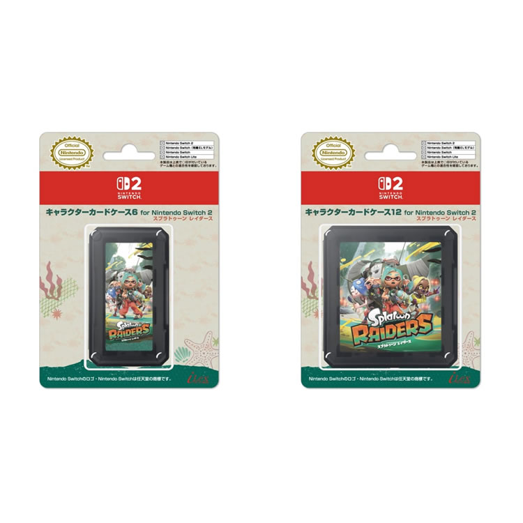i-Lex斯普拉遁͏涂击队Switch 2专用游戏卡带收纳盒 6格 12格图片