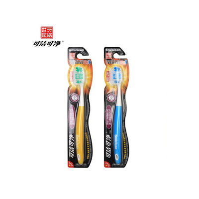 可洁可净中毛高密度细丝口腔牙刷