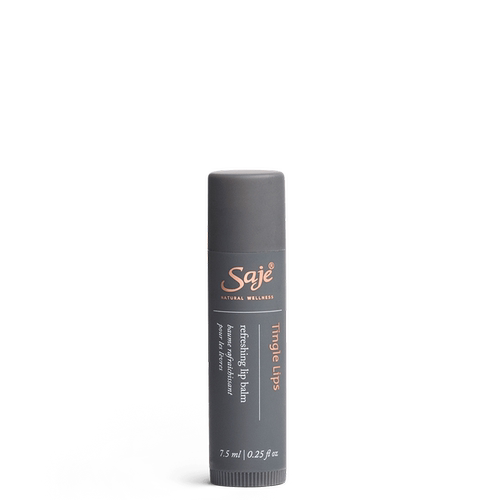 加拿大原装SAJE莎爵Tingle Lips薄荷清新润唇膏7.5ml