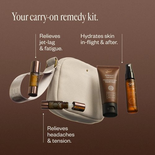 加拿大Saje莎爵JOURNEY WELL快乐旅行精油棒精油乳液喷雾套装