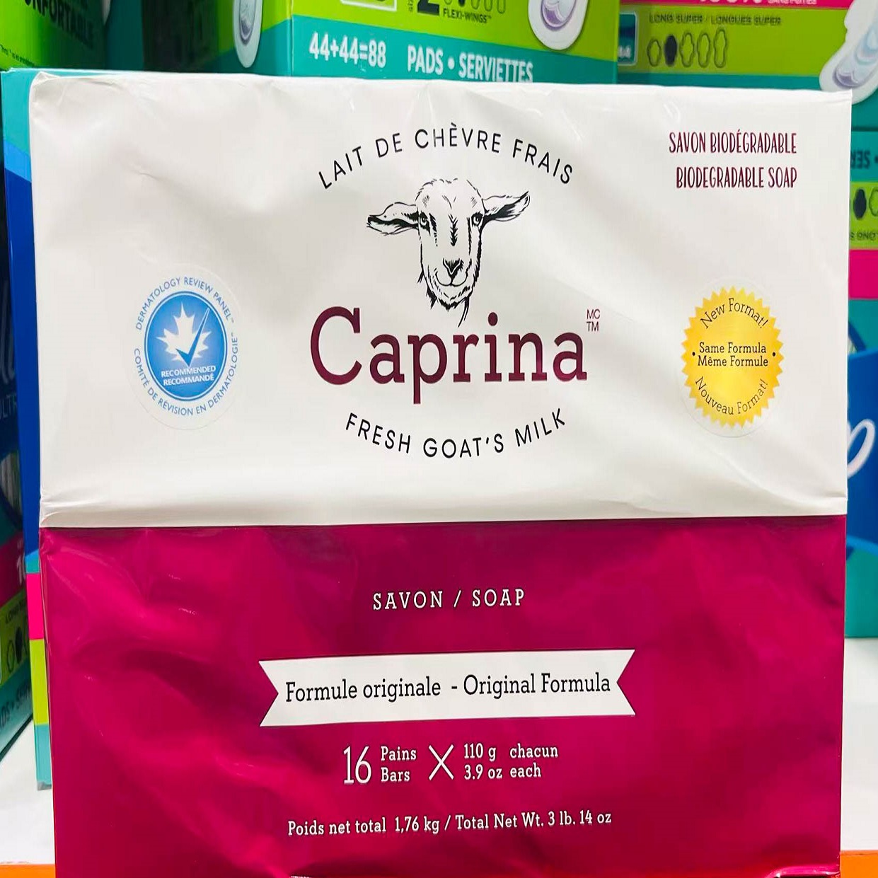 caprina肯拿士110g原味香皂