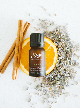 加拿大原装Saje莎爵UNWIND防松舒缓香薰精油10ml