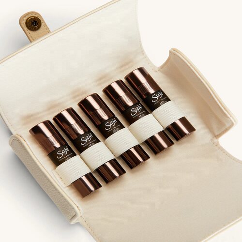 Saje莎爵Pocket pharmacy女士款身健版随身药箱精油棒套装5*6ml