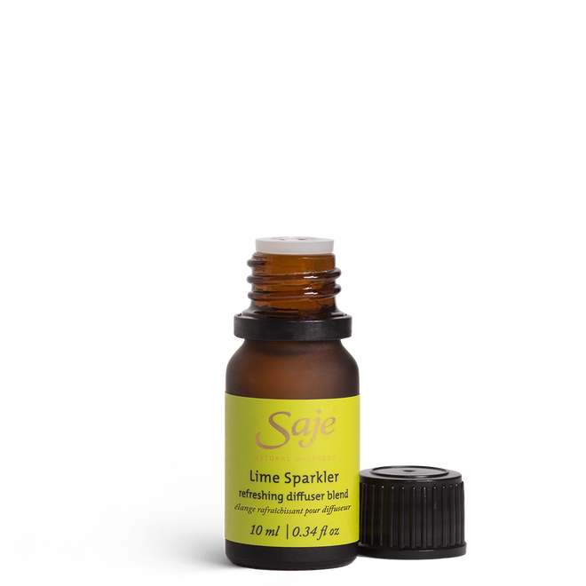 加拿大原装saje莎爵lime sparkler酸橙热情夏日复方精油10ml