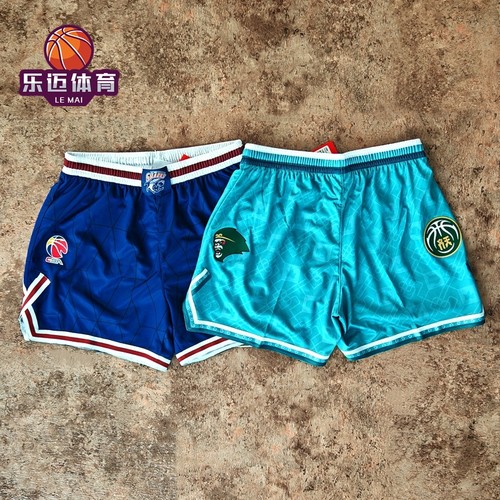 李宁CBA 24-25赛季球迷版经典城市版篮球速干透气比赛4分短裤