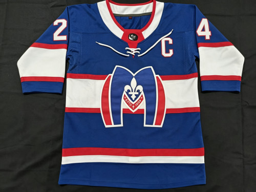 半袖短款原版刺绣巅峰对决Heated Rivalry Shane Hollander球衣