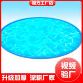 室外长方形圆形充气水池移动水上乐园大型游乐设备商用充气游泳池