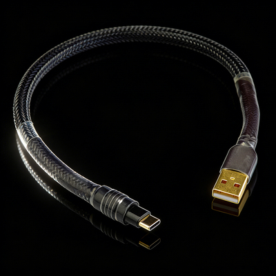 Canare佳耐美type-c转USB发烧