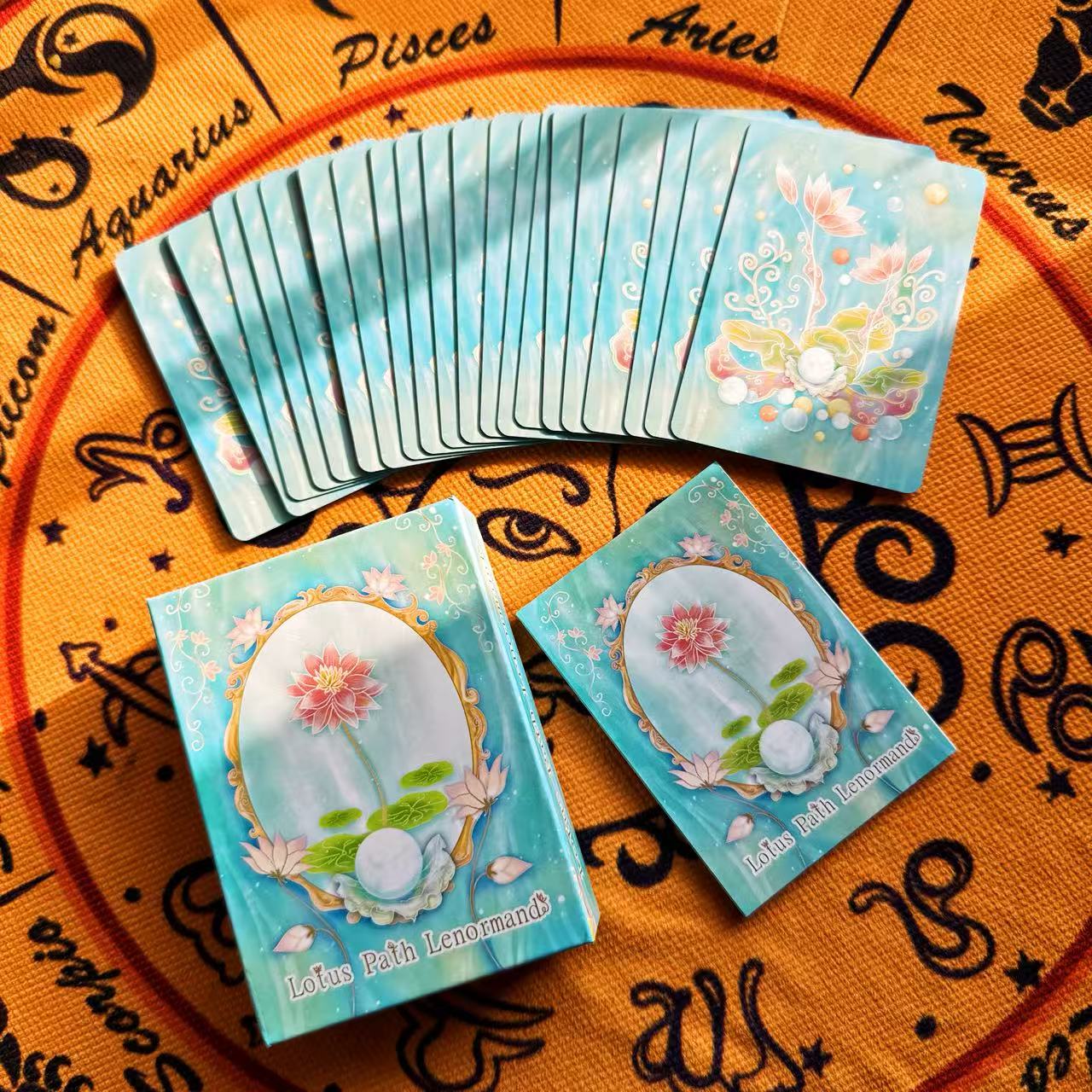 正版步生莲镭射感雷诺曼