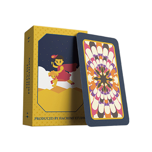 正版Woh远风岛塔罗牌mini版塔luo牌可爱风韦特系tarot