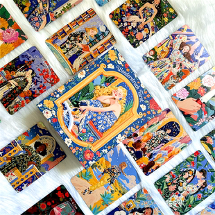 正版 Tarot韦特系高颜值女性罗牌塔 进口奇遇塔罗牌Wonderstuck
