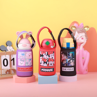 杯具熊虎牌儿童保温杯套可手提斜跨通用水壶保护套600ml630ml