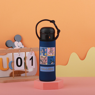 杯具熊虎牌膳魔师保温杯套成人水杯套斜挎手提保护套户外水壶套袋