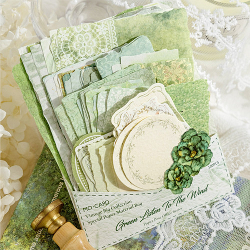 原创复古特种纸合集素材包