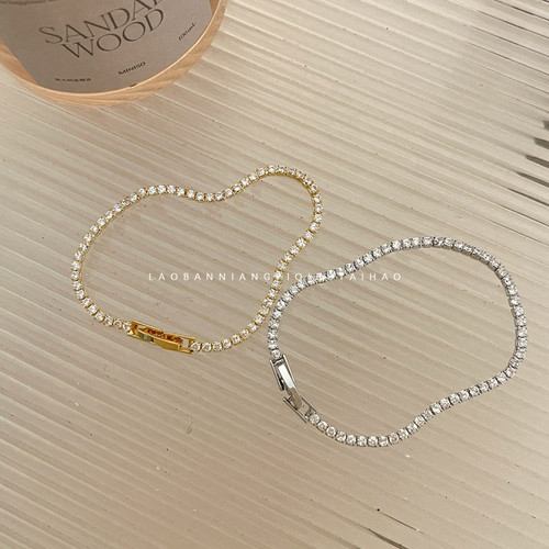 璀璨锆石简约精致轻奢高级感手链