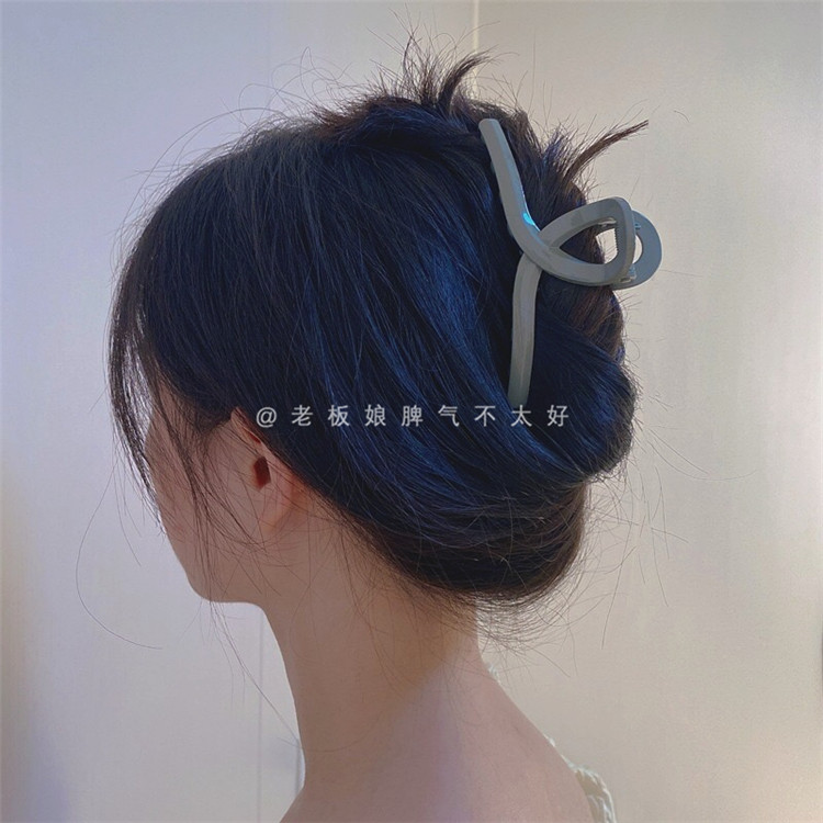 万能同款高质感知性风水墨发饰