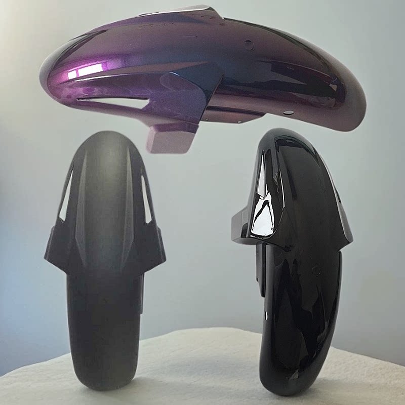 地平线摩托车前挡泥板外壳R2挡水配件二代S款前泥瓦北极光车壳子