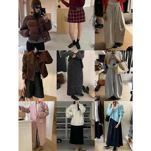 清！NO退NO换~2025秋冬款 休闲裤 外套  毛呢大衣 裙子