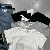 @质感好到哭 体恤女 韩系小众设计感亲肤舒适圆领短袖