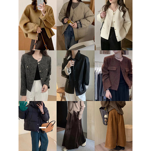 清！NO退NO换~2025秋冬款 毛呢外套 羽绒服