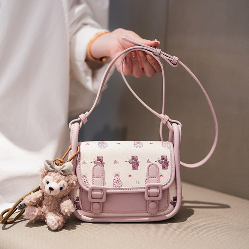 可爱小熊斜挎包包女送女孩子礼物