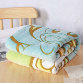 日单卡通动漫法兰绒家居毯办公车载午休看电视轻薄盖毯毛毯