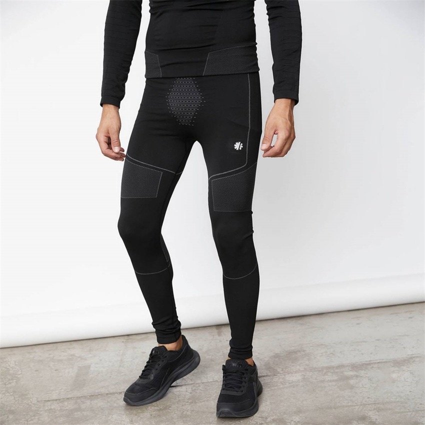 欧单春季男士速干健身长裤紧身裤打底透气跑步登山无缝防磨紧身衣