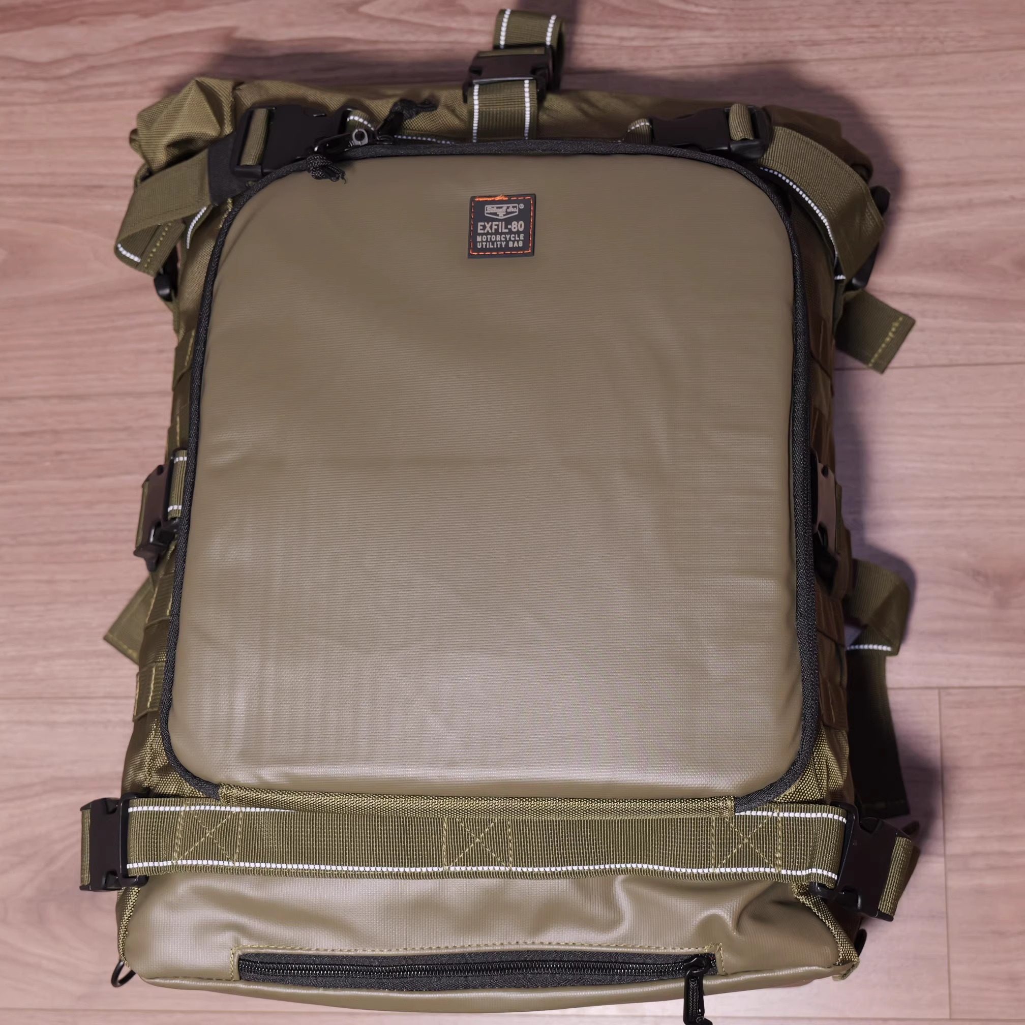 欧单跨境摩托车尾包工具包摩旅防水包40L重型背包模块挂包跨栏包