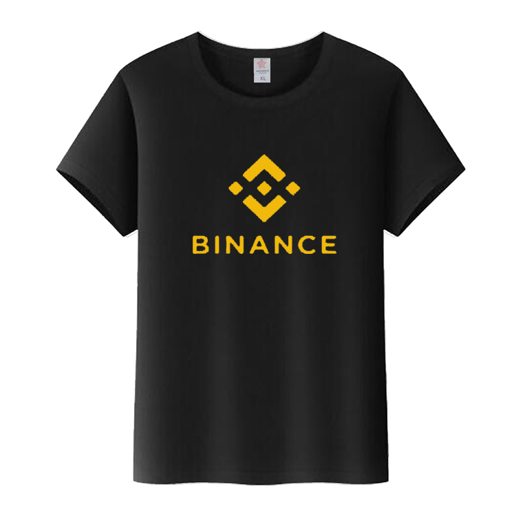 夏季币安短袖BNB交易所马斯克币binance T恤半袖加密数字货币衣服