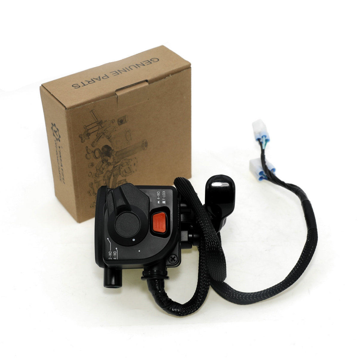 沙滩车摩托车右加油四驱转换开关适用ODES  650 850 1000