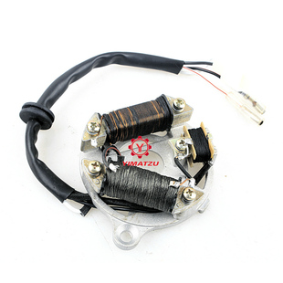 YAMAHA 雅马哈PW50 QT50 PY50双线定子 磁电机线圈 摩托车配件