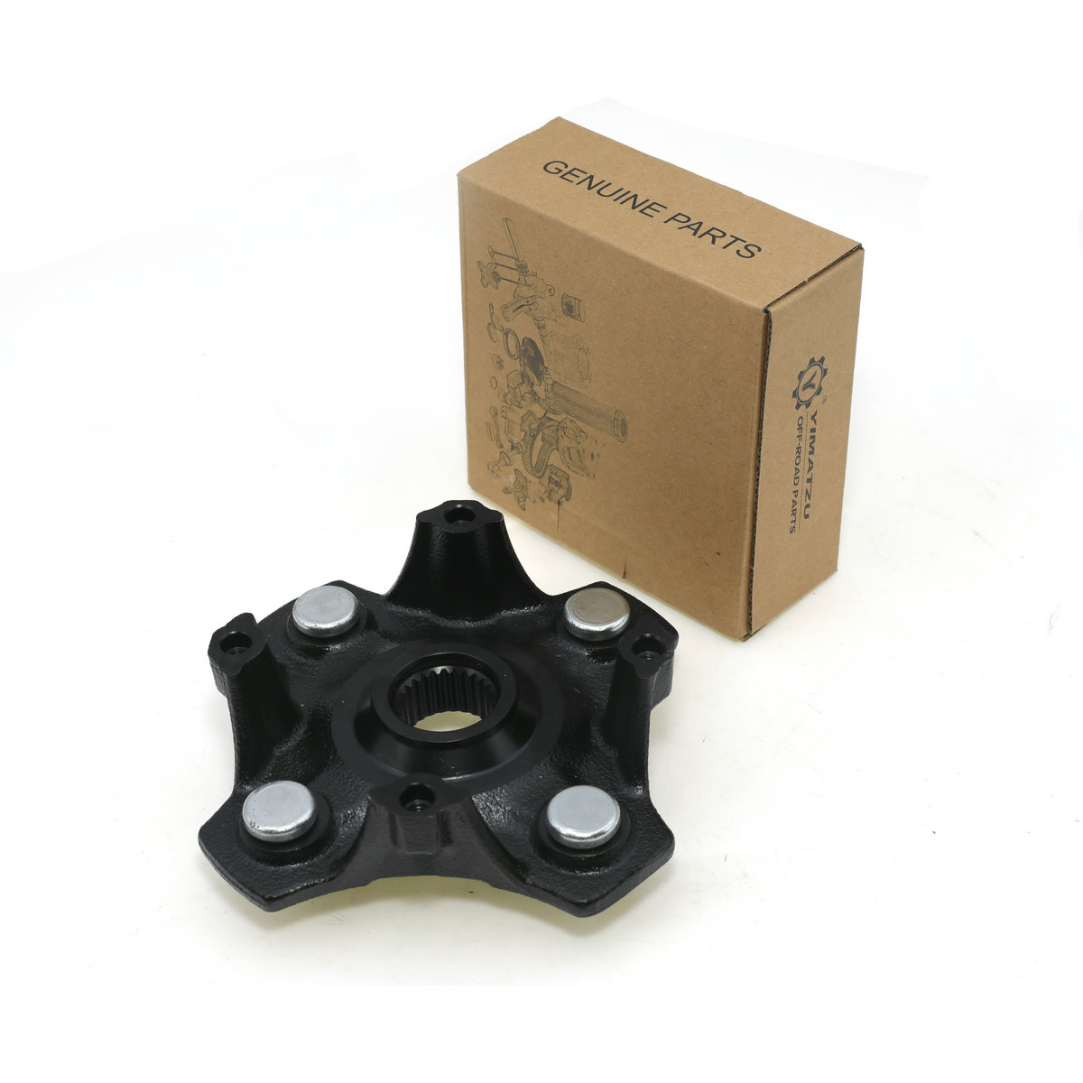 四轮越野车前轮毂安装支架适用Arctic Cat Prowler 2008-2014