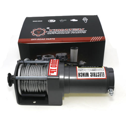 四轮越野沙滩车12V 3000LB绞盘电机适用于UFORCE 600 CF600-5