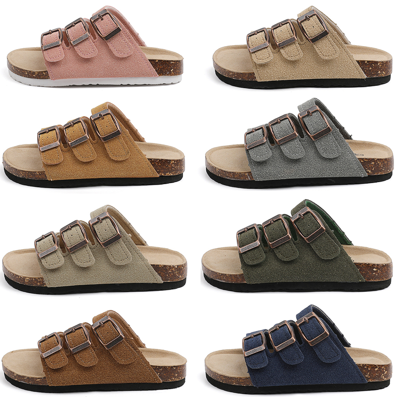 毛猴宝文艺休闲防滑百搭软木拖鞋