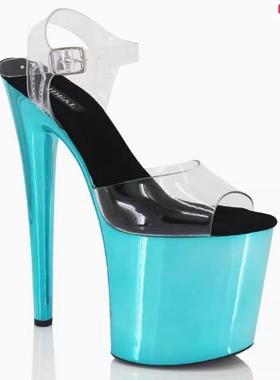 现货特价 IDEAL MA 20厘米高跟鞋钢管舞凉鞋模特演出走秀鞋图片款