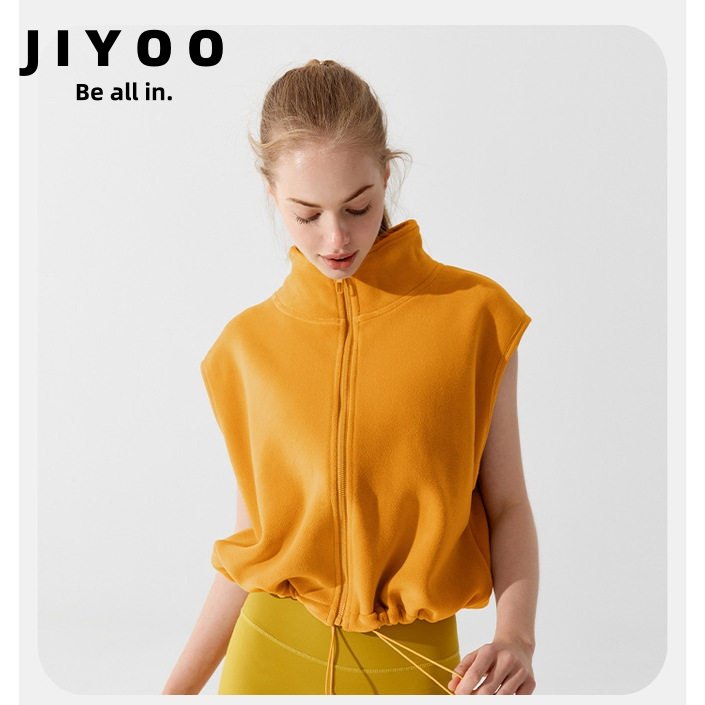 极悠秋冬健身外套保暖马甲奥粒绒背心舞蹈服上衣芭蕾舞上衣开衫女,运动/瑜伽/健身/球迷用品,瑜伽套装,淘宝优惠券,粉丝福利购,淘宝优惠卷