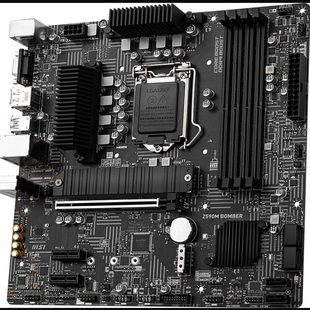 Z590M小版 冲新 微星Z590M BOMBER爆破弹 11代CPU质保一年 支持10