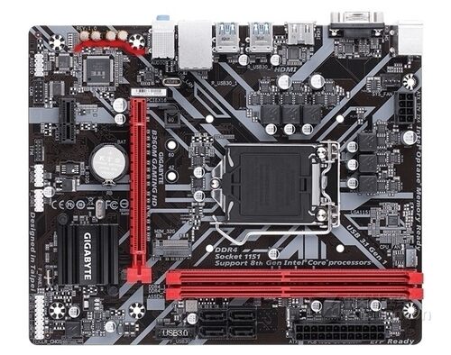 技嘉主板冲新B360M台式机cpu