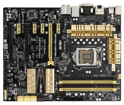 Asus/华硕 Z87-PRO V EDITION Z87-PRO 豪华大板  1150针 Z87主板