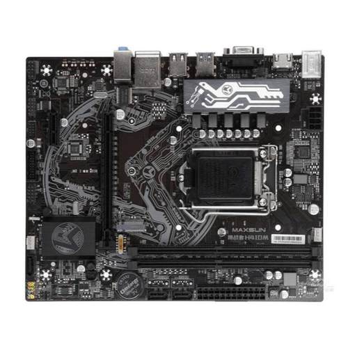 冲新 MAXSUN/铭瑄 H410 H410M主板 支持10代CPU 带M.2接口 保一年