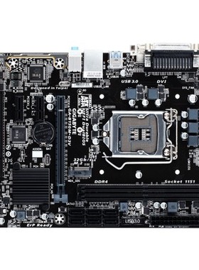 Gigabyte/技嘉 B150M-D3V 支持七代U 1151针 高速M.2 保一年 DDR4