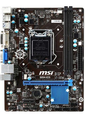 超新 B85主板 微星 B85M-IE35 B85MG B85M-D3V PLUS DDR3