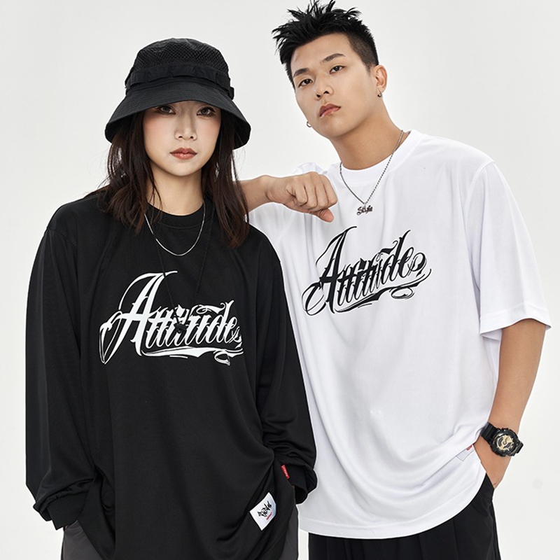 Attitude态度主题速干长袖T恤