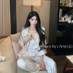 海岛绒秋冬款 2025新款 加绒加厚家居服 睡衣女冬季 LAria绒兔时光