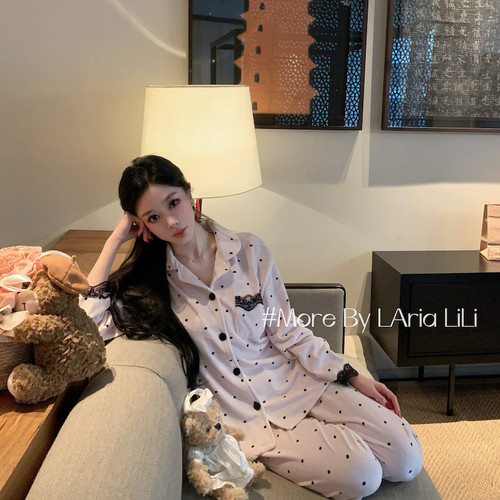 LAria珍妮小姐 海岛绒睡衣女秋冬款2026新款高级感冬季加厚家居服