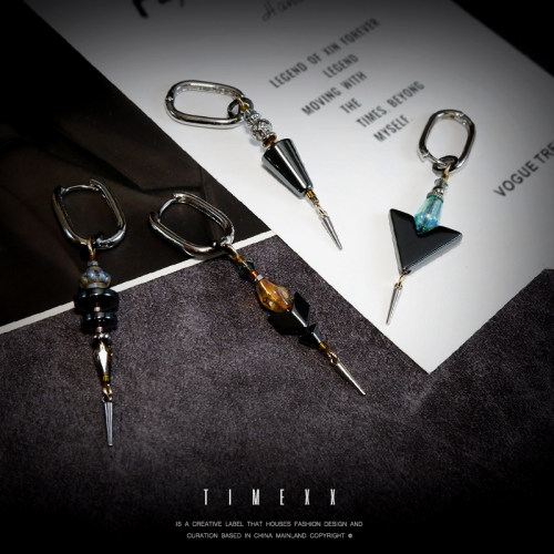 TIMEXX原创捷克珠小众手作耳圈